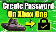 How to put PASSWORD on Xbox One Account on Sign in & Store Purchases (Best Method)