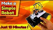 Robotics Tutorial for Beginners | How to make a simple Robot? (Complete Step by Step Instructions)