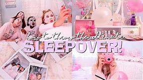 HOW TO THROW THE ULTIMATE SLEEPOVER! | Coco's World