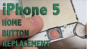 iPhone 5 Home Button Replacement