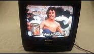 Panasonic PV-C1320 13" VHS VCR TV CRT Color Television Low Radiation TV
