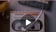 The History Source on Instagram: "Do you remember the classic Sony Walkman? The Sony Walkman, released in early 80s, revolutionized personal audio by offering a smaller, lighter portable, cassette music player, allowing users to listen to music on the go. This innovation marked a significant shift in how people experienced music, breaking and its popularity influenced the design and concept of personal audio devices for decades. #history #1980s #sonywalkman #technology #80s #audiophile #retro #i