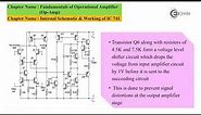 Internal Schematic of IC 741 | Introduction to Operational Amplifiers | Linear Integrated Circuits