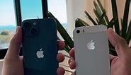 iPhone 5s vs iPhone 13 mini #iphone5s #iphone13mini