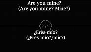 R U mine? - Arctic Monkeys (Esp/Ing)
