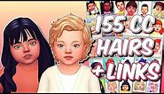 The Sims 4 | MAXIS MATCH TODDLER HAIR COLLECTION | Custom Content Showcase + Links