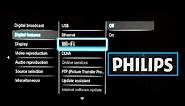 How to Enable WiFi / DLNA / Ethernet / USB on Philips TV with Service Menu