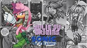 Julie-Su Origins Sonic the hedgehog comics