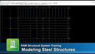 Modeling Composite Steel Structures in RAM Structural System
