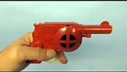 SCARCE VINTAGE 1950's MARX SIREN SIGNAL SHOOTER PISTOL TOY GUN & BOX