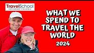 How Much Does It COST to Travel the World Full Time in 2024? Retirement Travel
