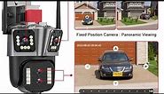 16MP 8K IP Camera Outdoor,8k PTZ camera, Security Camera, 10X Zoom, WiFi Surveillance camera