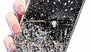 COCOMII Clear Case Compatible with iPhone 11 - Slim, Glossy, Glitter Clear, Shiny Sparkle, Easy to Hold, Anti-Scratch, Shockproof (Black)