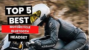 Top 5: BEST Motorcycle Bluetooth Headset (2024)