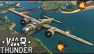 My Friends & I got into a Huge Battle with Planes, Tanks and Ships! - War Thunder Multiplayer