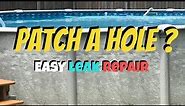 How to Easily Patch a Hole in an Above Ground Pool Liner (Fast)