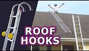 Roof Hook with Wheel - Ladder Hooks Climb Safely Steep Qualcraft Acro Ridge Home Depot Lowes Sears