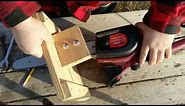 Amazing Jig Turns Chainsaw into a Timber Cutting Beam Saw