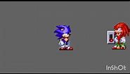 Junio Sonic & Modern Knuckles Sprite Animation