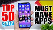 Top 50 MUST HAVE iPhone Apps - 2019