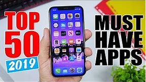 Top 50 MUST HAVE iPhone Apps - 2019