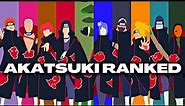 Ranking The Akatsuki From Weakest To Strongest (The Right Way)