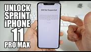 How To Unlock iPhone 11 Pro Max From Sprint to Any Carrier