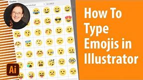 How To Type Emojis in Illustrator