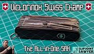 Victorinox Swiss Champ Swiss Army Knife 1.6795.3 - The Ultimate All-In-One Outdoor SAK!