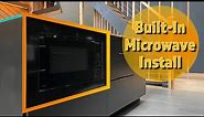 How to Install Built In Microwave with Trim Kit