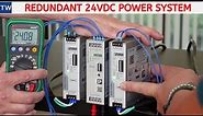 How to Make a 24VDC Power Supply into a Redundant System.