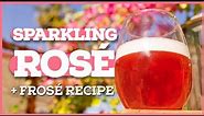 How to Make SPARKLING ROSÉ at Home + Frosé Recipe!