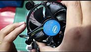 How to Install an Intel CPU Cooler on an H61 LGA 1155 Motherboard