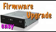 Firmware Update of a Blu-Ray Drive - Howto