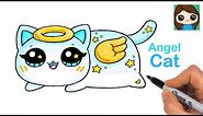 How to Draw Angel Cat | Aphmau MeeMeows