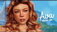 Making a Sim with Alpha CC + cc list // The Sims 4 Create a Sim