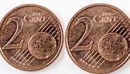 Unter Sammlern heiß begehrt: Diese 2-Cent-Münzen sind ein Vermögen wert