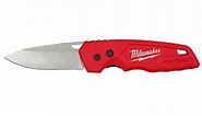 Milwaukee FASTBACK Stainless Steel Folding Knife with 2.95 in. Blade 48-22-1520
