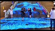 High brightness waterproof outdoor interactive LED floor LED display