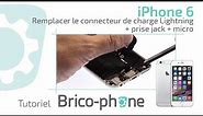 Tuto iPhone 6 : changer le connecteur Lightning de charge + prise jack + micro