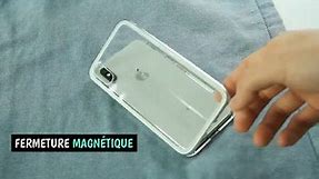 iPhone X Magnetic Glass Case