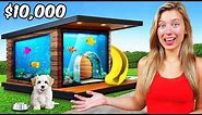 I BUILT A $10,000 DREAM DOG HOUSE!!