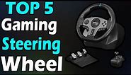 TOP 5 Best Gaming Steering Wheel Review In 2024