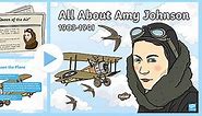All About Amy Johnson PowerPoint