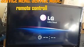 LG SERVICE MODE. ALL LG LED LCD PLASMA. how to make a remote control to access service mode. LG TV.