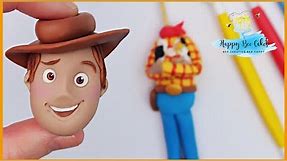 TOY STORY WOODY cake topper tutorial | Toy story cake