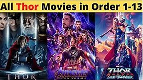 How to watch Thor Movies in order | Thor Movies List | All Thor Movies.