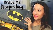 What's in my "Batman" Diaper Bag | Friedia
