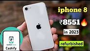 Unboxing iphone 8 ₹8551🔥| refurbished iPhone unboxing | Cashify |supersale | B- grade |detail review