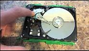 REMOVING MAGNETS FROM A HARD DRIVE - HOW TO
